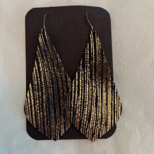 3/$13 BRAND NEW Eleven10 Leather Earrings